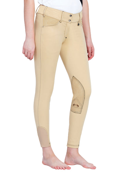 Equine Couture Ladies Sportif Natasha Knee Patch Breeches_234