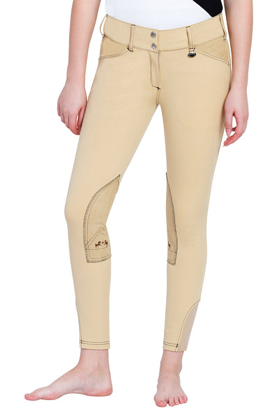 Equine Couture Ladies Sportif Natasha Knee Patch Breeches_233