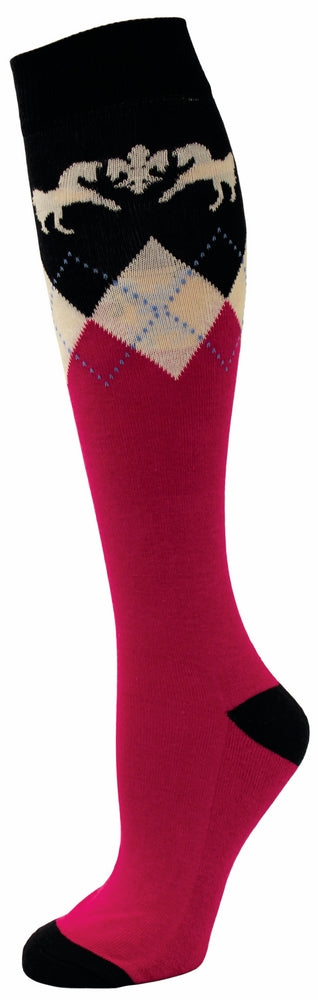 Equine Couture Ladies Hadley Knee Hi Socks_1711
