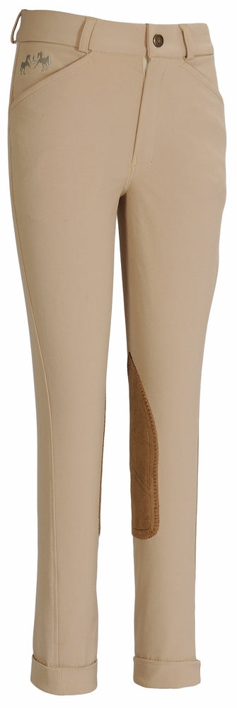 Equine Couture Children's Coolmax Champion Front Zip Jodhpurs_1029