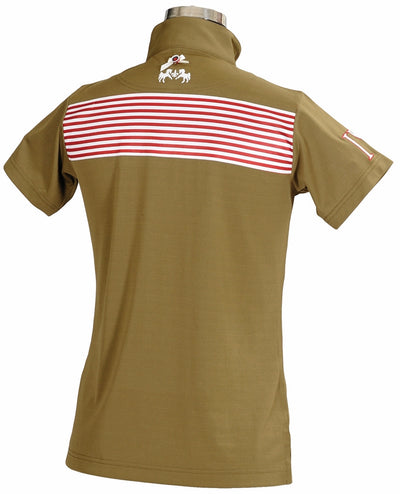 Equine Couture Ladies Patriot Short Sleeve Polo_5040