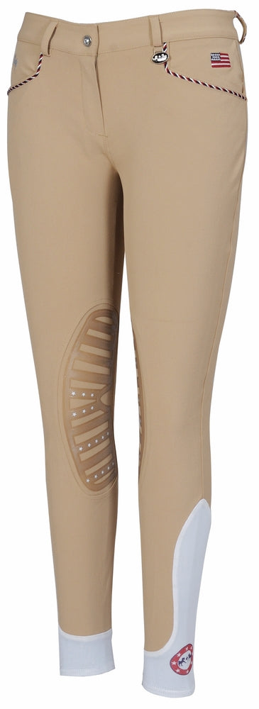 Equine Couture Ladies Centennial Knee Patch Breeches_109