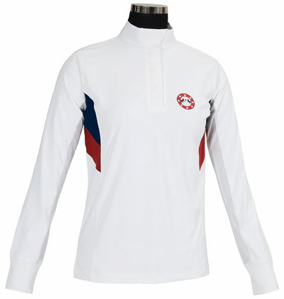 Equine Couture Ladies Bostonian Long Sleeve Show Shirt_3970