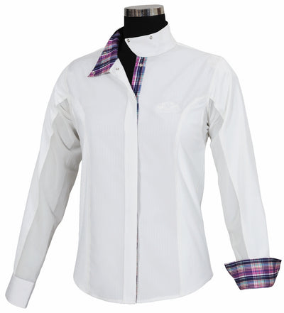 Equine Couture Ladies Amber Long Sleeve Show Shirt_3989
