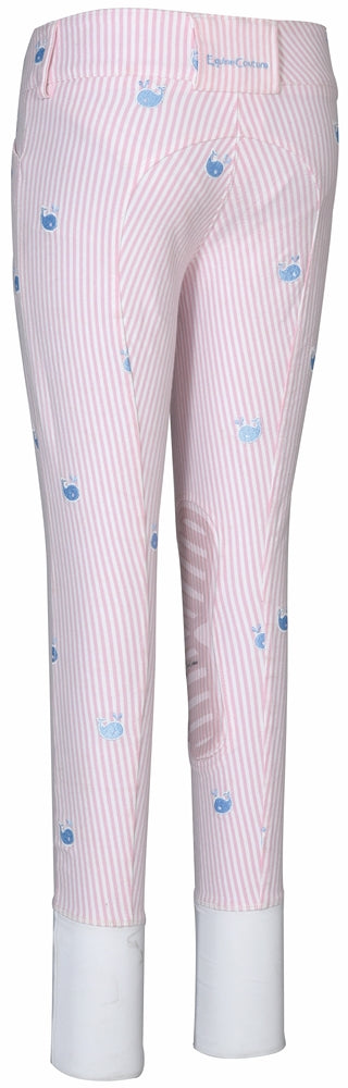 Equine Couture Children's Stripe Whales Breeches_4897