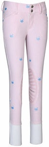 Equine Couture Children's Stripe Whales Breeches_4896
