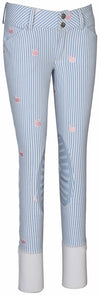 Equine Couture Children's Stripe Whales Breeches_4898