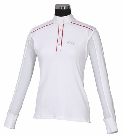 Equine Couture Ladies Rio Long Sleeve Show Shirt_4003