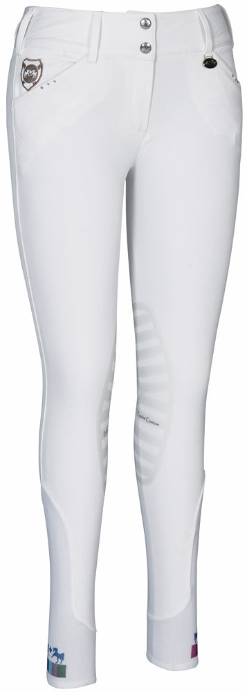 Equine Couture Ladies Fiona Silicone Knee Patch Breeches_128