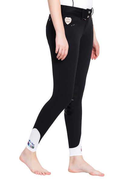 Equine Couture Ladies Fiona Silicone Knee Patch Breeches_132