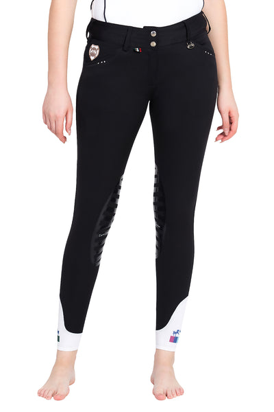 Equine Couture Ladies Fiona Silicone Knee Patch Breeches_131