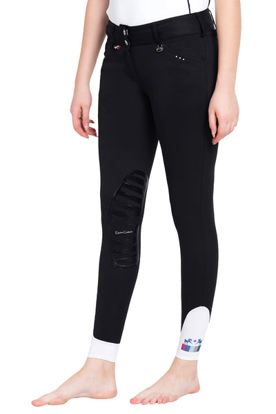 Equine Couture Ladies Fiona Silicone Knee Patch Breeches_130