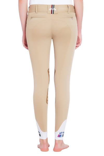 Equine Couture Ladies Fiona Silicone Knee Patch Breeches_137