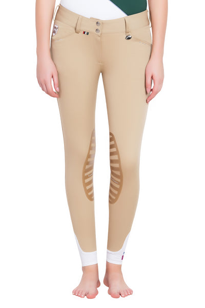 Equine Couture Ladies Fiona Silicone Knee Patch Breeches_135