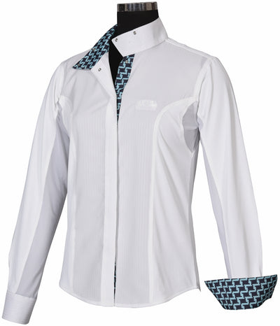 Equine Couture Ladies Geo Show Shirt_4080