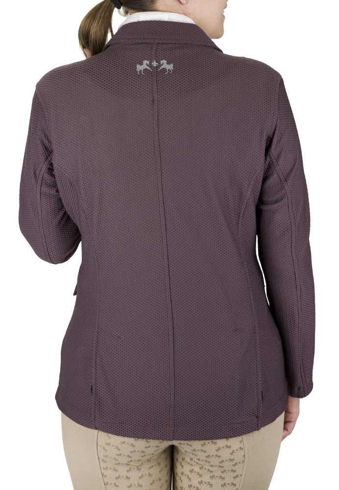 Equine Couture Women EquiVent 4-Snap Button Show Coat
