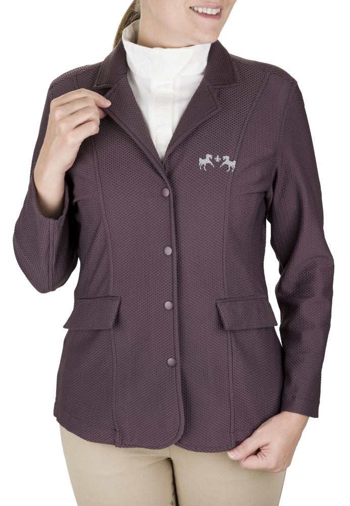 Equine Couture Women EquiVent 4-Snap Button Show Coat