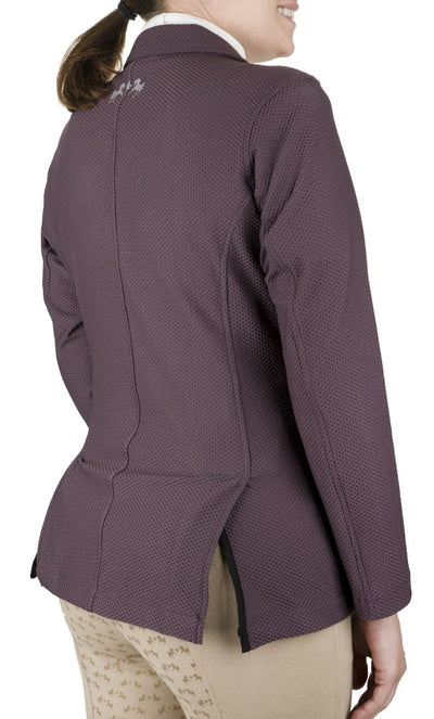 Equine Couture Women EquiVent 4-Snap Button Show Coat