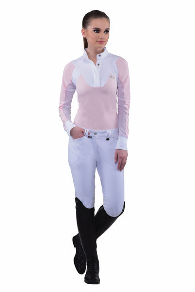 Equine Couture Ladies Sarah Silicone Knee Patch Breeches_171