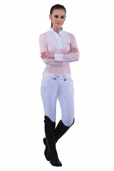 Equine Couture Ladies Sarah Silicone Knee Patch Breeches_170