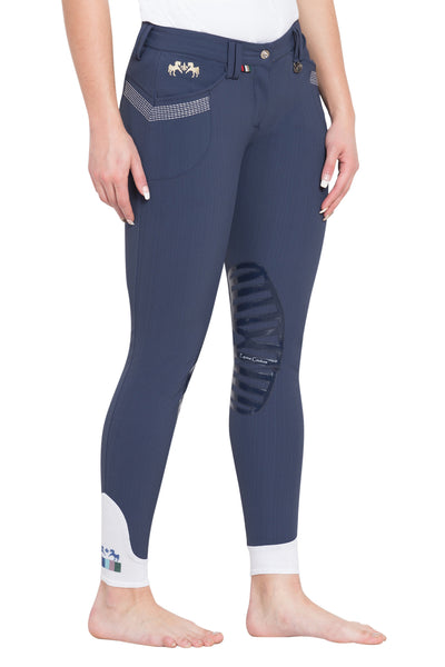 Equine Couture Ladies Sarah Silicone Knee Patch Breeches_177