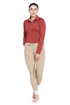Equine Couture Ladies Sarah Silicone Knee Patch Breeches_190