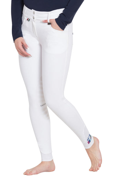Equine Couture Ladies Sophie Silicone Knee Patch Breeches_192
