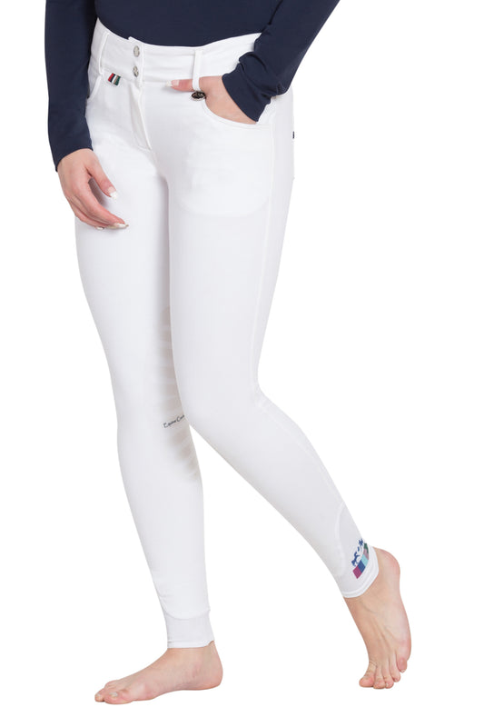 Equine Couture Ladies Sophie Silicone Knee Patch Breeches_192
