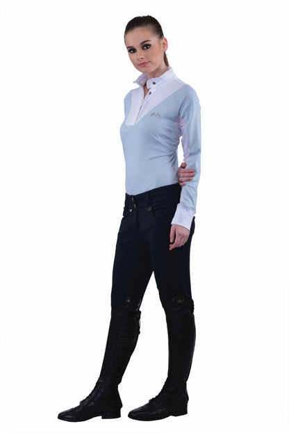 Equine Couture Ladies Sophie Silicone Knee Patch Breeches_202