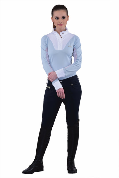 Equine Couture Ladies Sophie Silicone Knee Patch Breeches_199