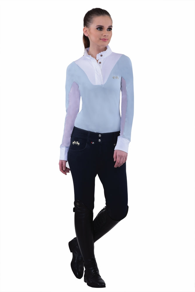 Equine Couture Ladies Sophie Silicone Knee Patch Breeches_200