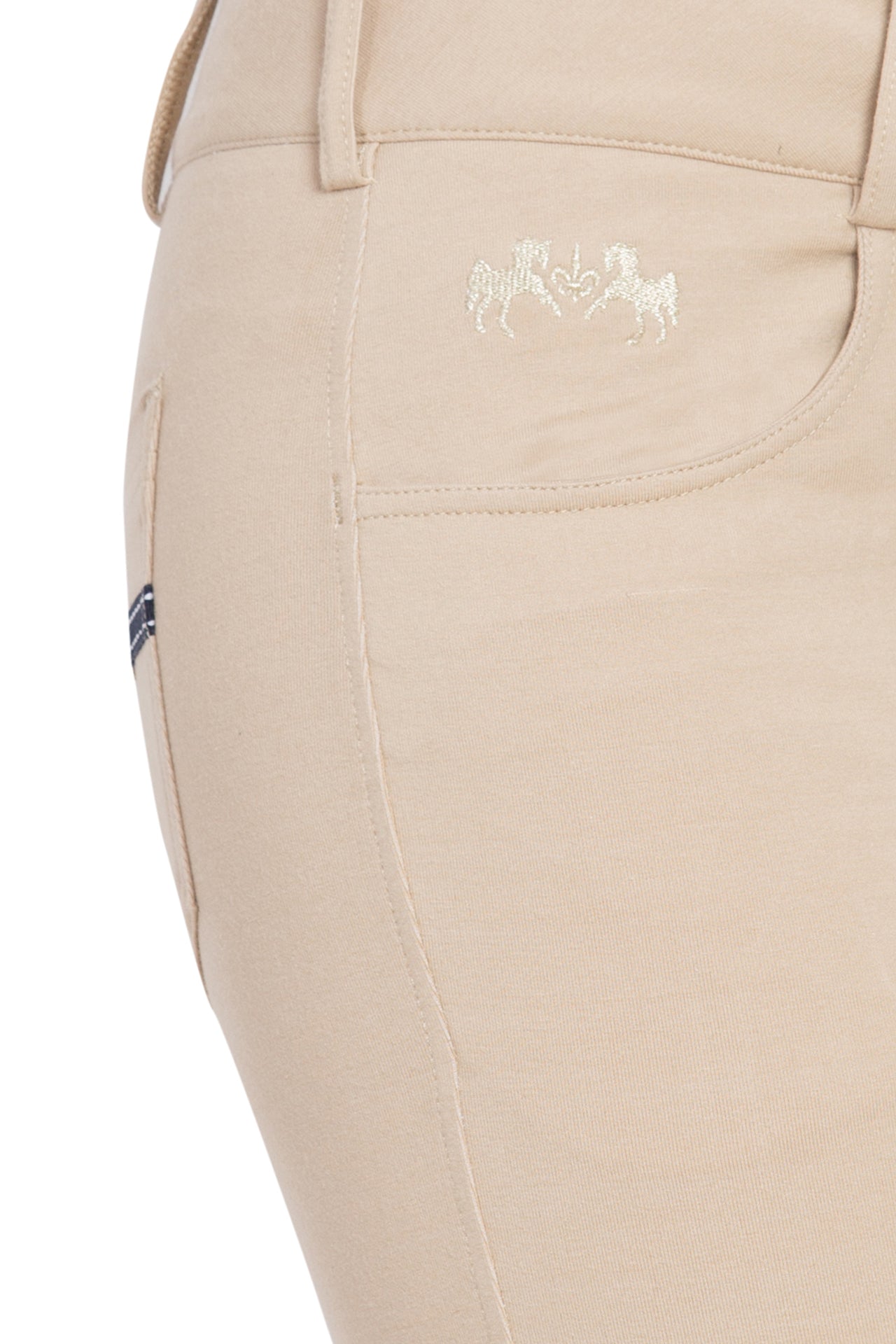 Equine Couture Ladies Sophie Silicone Knee Patch Breeches_221