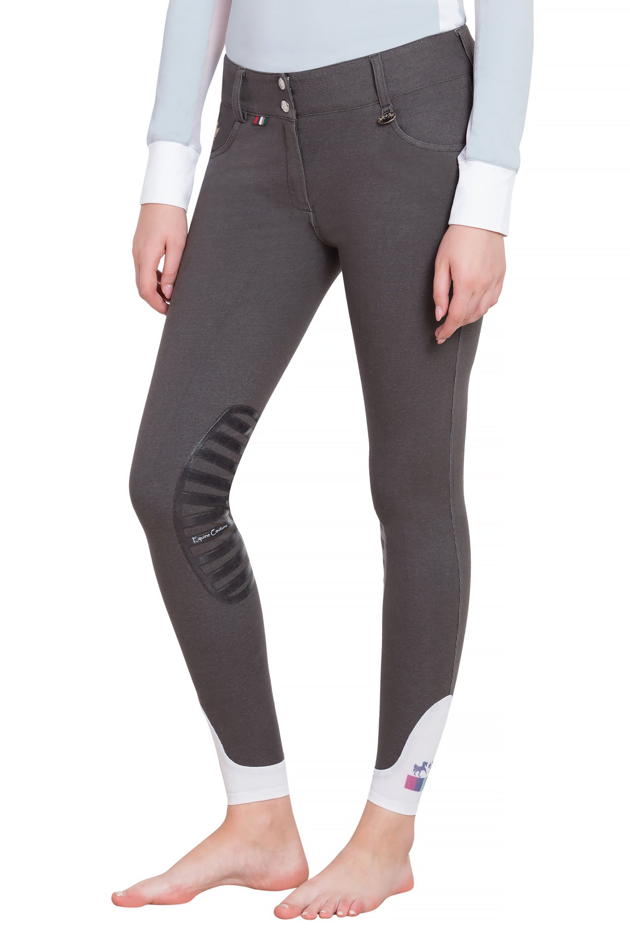 Equine Couture Ladies Sophie Silicone Knee Patch Breeches_210