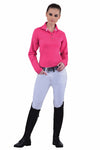 Equine Couture Ladies Oslo Silicone Knee Patch Breeches_153