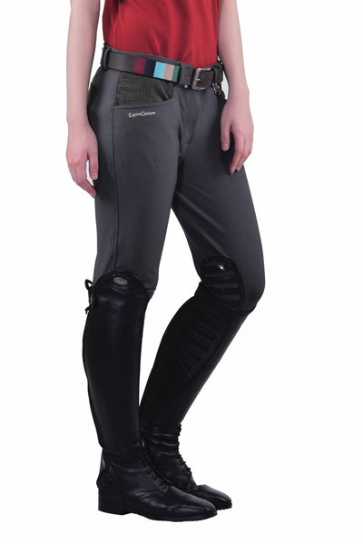 Equine Couture Ladies Oslo Silicone Knee Patch Breeches_162