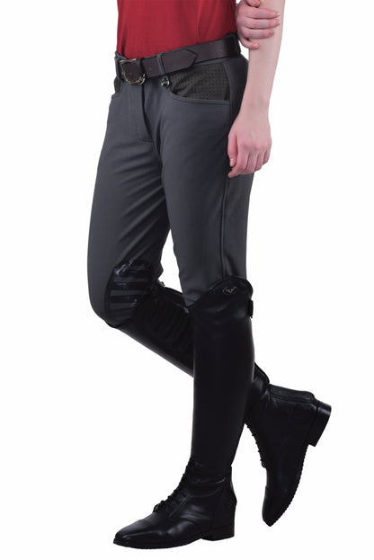 Equine Couture Ladies Oslo Silicone Knee Patch Breeches_163