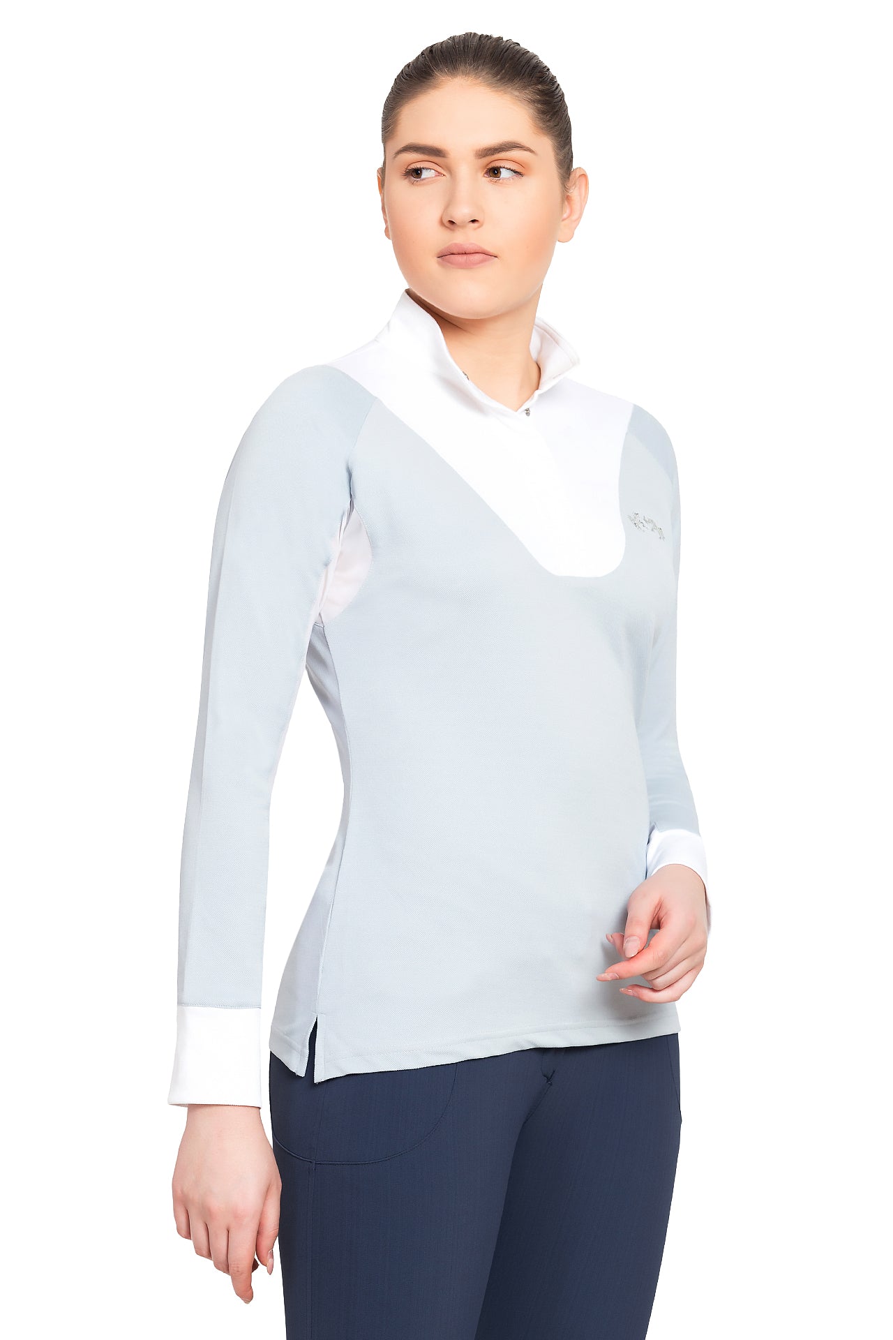 Equine Couture Ladies Maggie Long Sleeve Show Shirt_4106