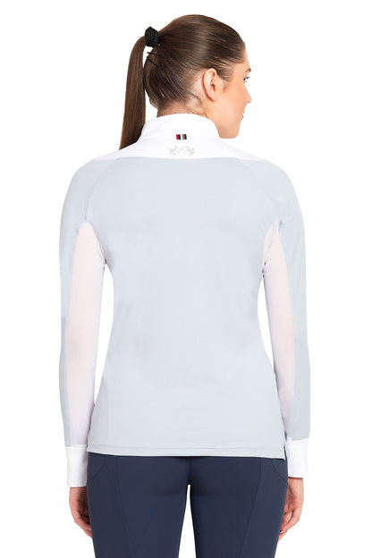 Equine Couture Ladies Maggie Long Sleeve Show Shirt_4107