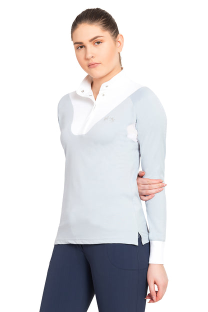 Equine Couture Ladies Maggie Long Sleeve Show Shirt_4105