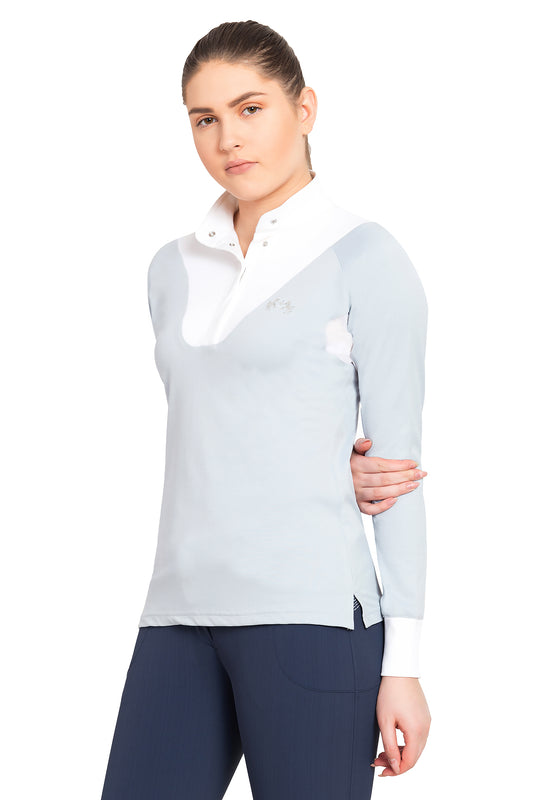 Equine Couture Ladies Maggie Long Sleeve Show Shirt_4105