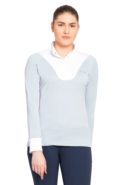 Equine Couture Ladies Maggie Long Sleeve Show Shirt_4104