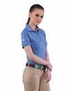 Equine Couture Ladies Performance Short Sleeve Polo Sport Shirt_4169