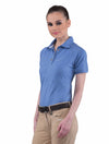 Equine Couture Ladies Performance Short Sleeve Polo Sport Shirt_4170