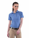 Equine Couture Ladies Performance Short Sleeve Polo Sport Shirt_4168