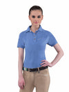 Equine Couture Ladies Performance Short Sleeve Polo Sport Shirt_4167