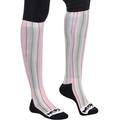 Equine Couture Ladies Isabel Padded Knee Hi Boot Socks_1739