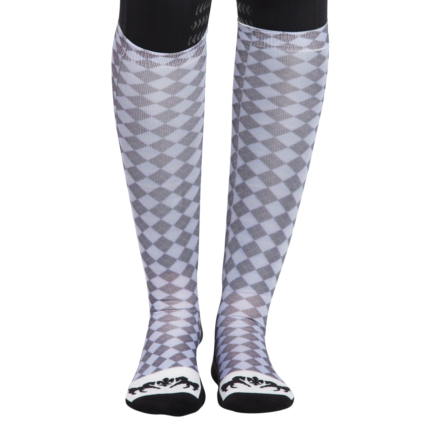 Equine Couture Ladies Isabel Padded Knee Hi Boot Socks_1746