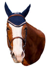 Equine Couture Fly Bonnet with Gold Chain_3011