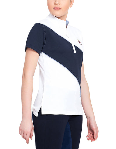 Equine Couture Ladies Danvers Short Sleeve Sport Shirt_4242