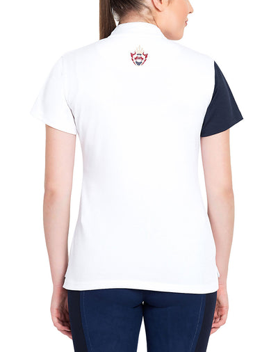 Equine Couture Ladies Danvers Short Sleeve Sport Shirt_4240